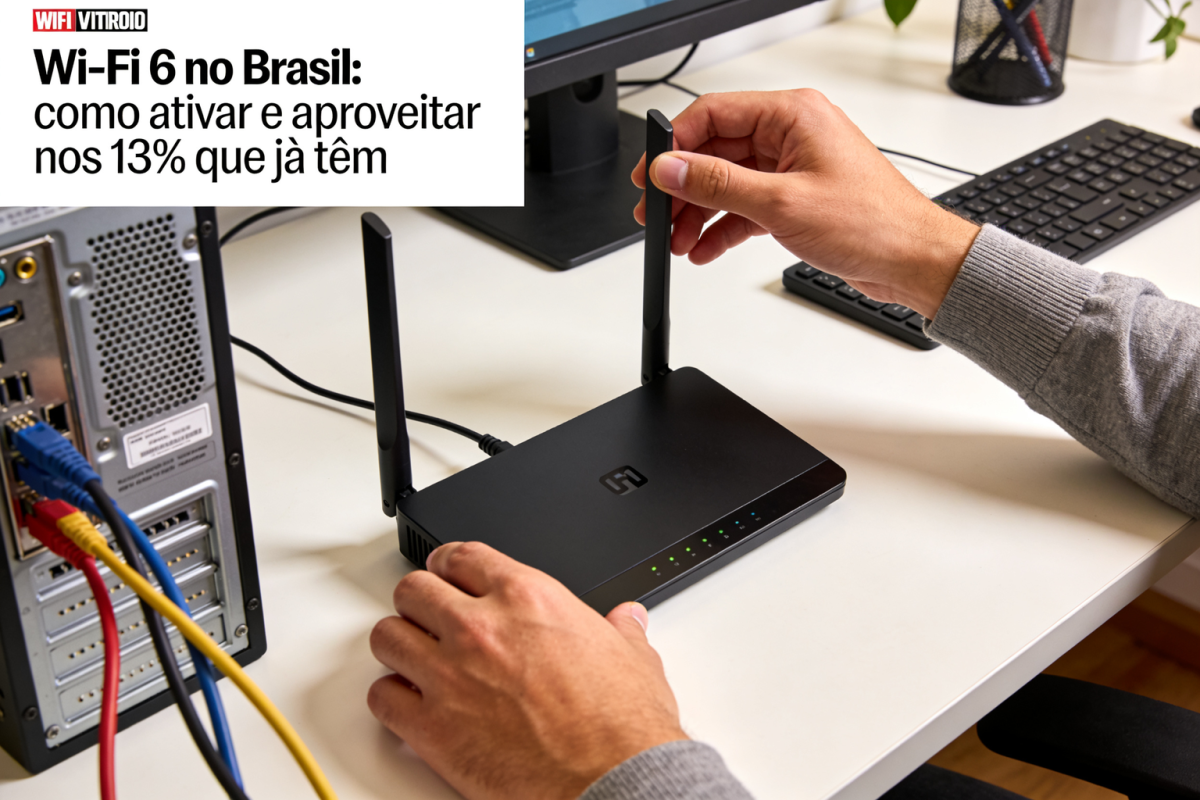 No momento, você está visualizando Wi-Fi 6 no Brasil: como ativar e aproveitar nos 13% que já têm