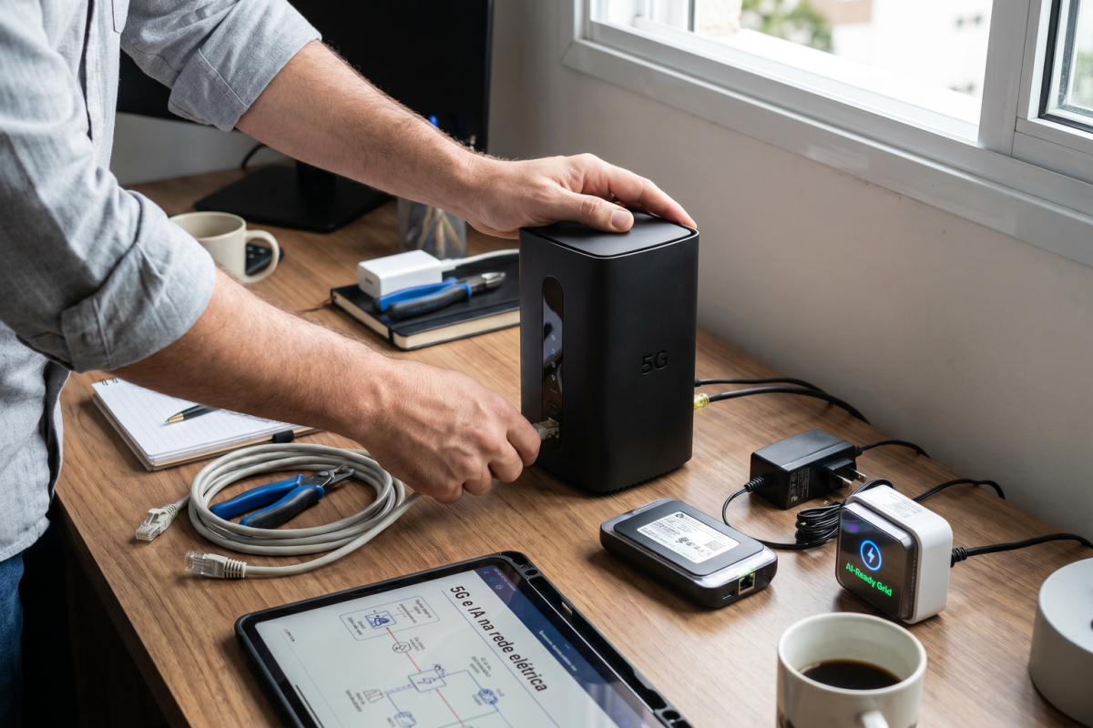 No momento, você está visualizando 5G e IA na rede elétrica: 7 tecnologias que constroem a energia do futuro