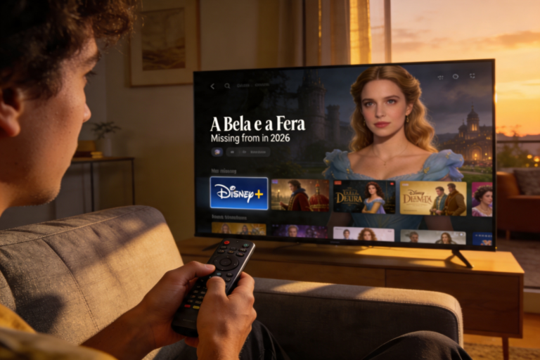 Leia mais sobre o artigo A Bela e a Fera sumiu do Disney+: o que está acontecendo em 2026