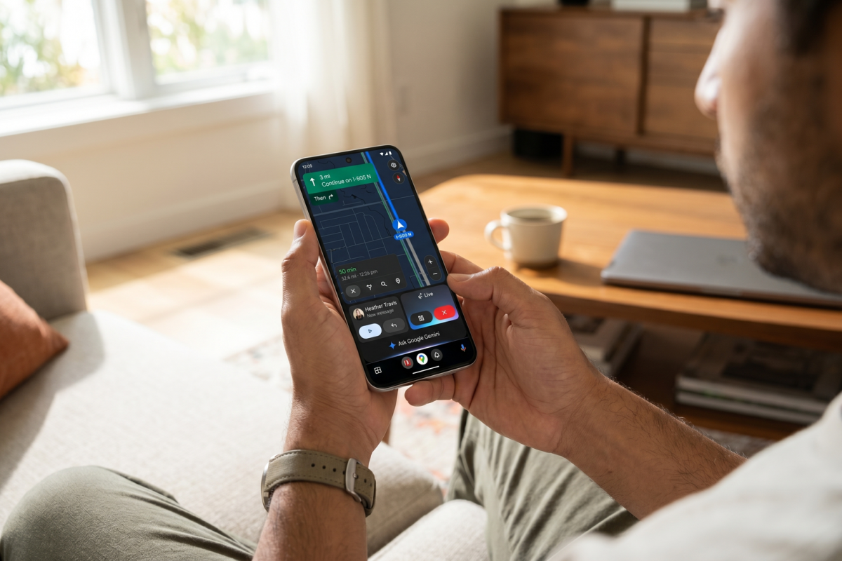 No momento, você está visualizando Android Auto ganha novo visual e streaming Full HD: o que muda na prática