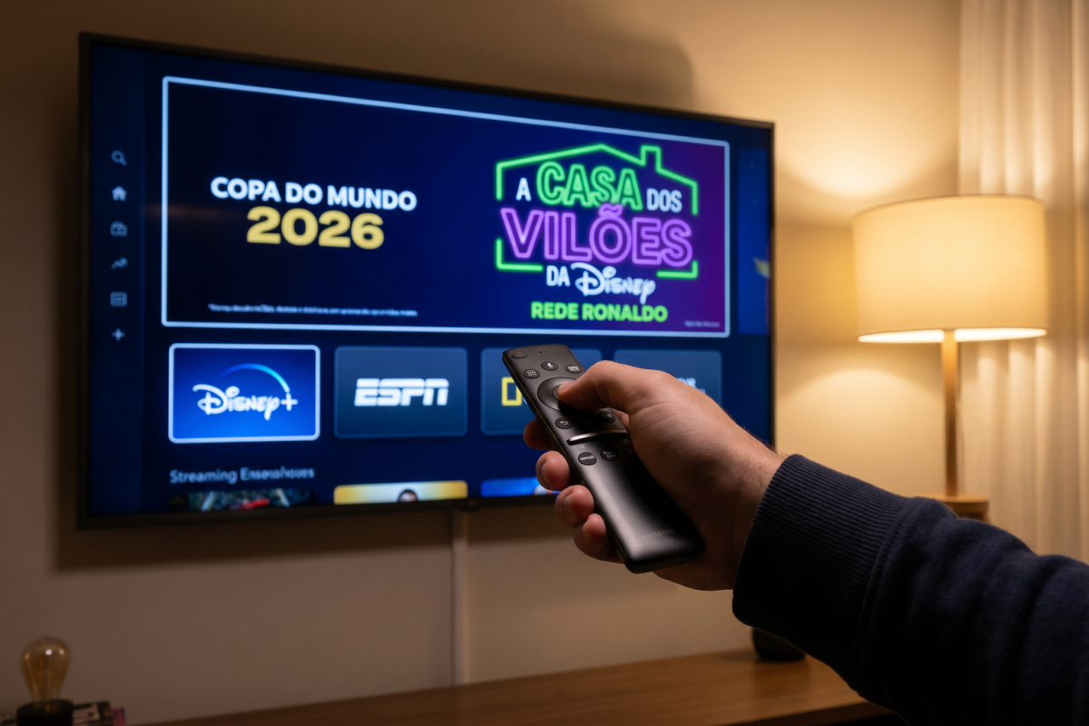 No momento, você está visualizando ESPN e Disney+ na Copa do Mundo 2026: o que é a Casa Rede Ronaldo