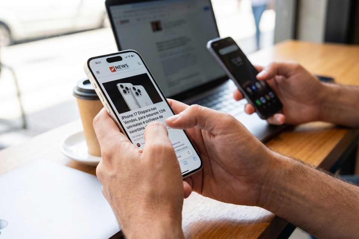 No momento, você está visualizando iPhone 17 dispara nas vendas nos EUA enquanto Android despenca em 2026