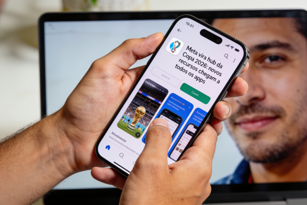 Leia mais sobre o artigo Meta vira hub da Copa 2026: novos recursos chegam a todos os apps