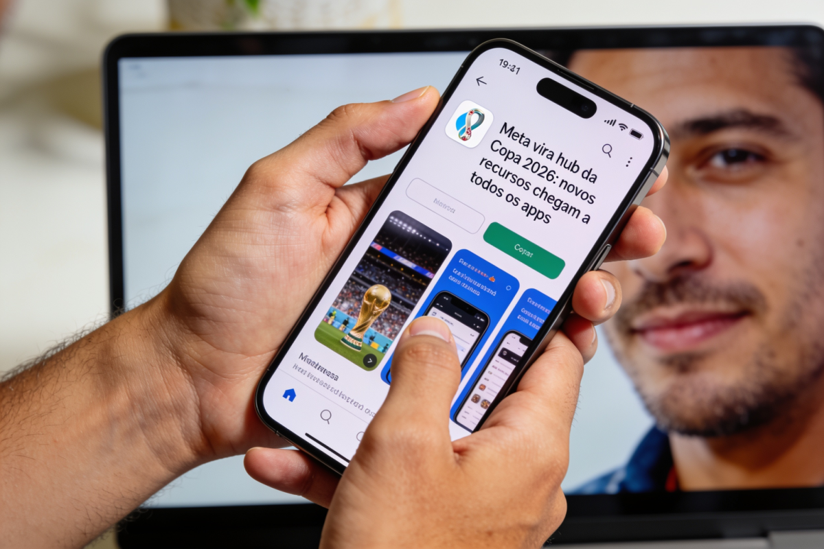No momento, você está visualizando Meta vira hub da Copa 2026: novos recursos chegam a todos os apps