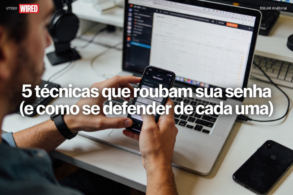 Leia mais sobre o artigo 5 técnicas que roubam sua senha (e como se defender de cada uma)