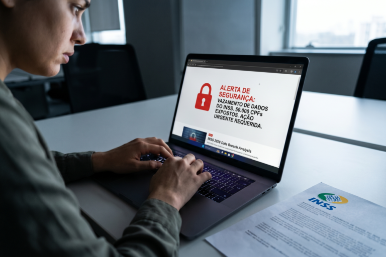 Leia mais sobre o artigo Vazamento de dados do INSS em 2026: 50 mil CPFs expostos e o que você precisa fazer